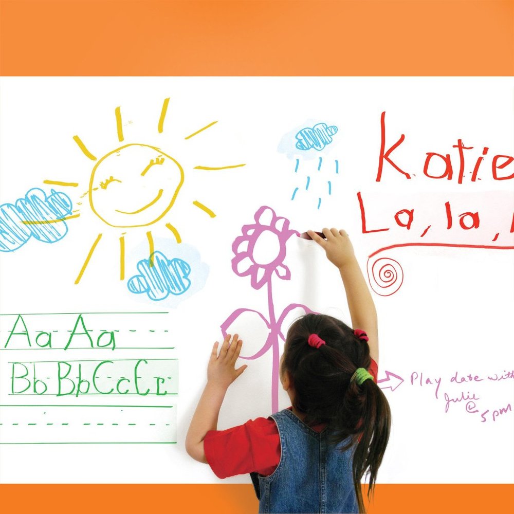 79” Home School whiteboard wall decal - kids play